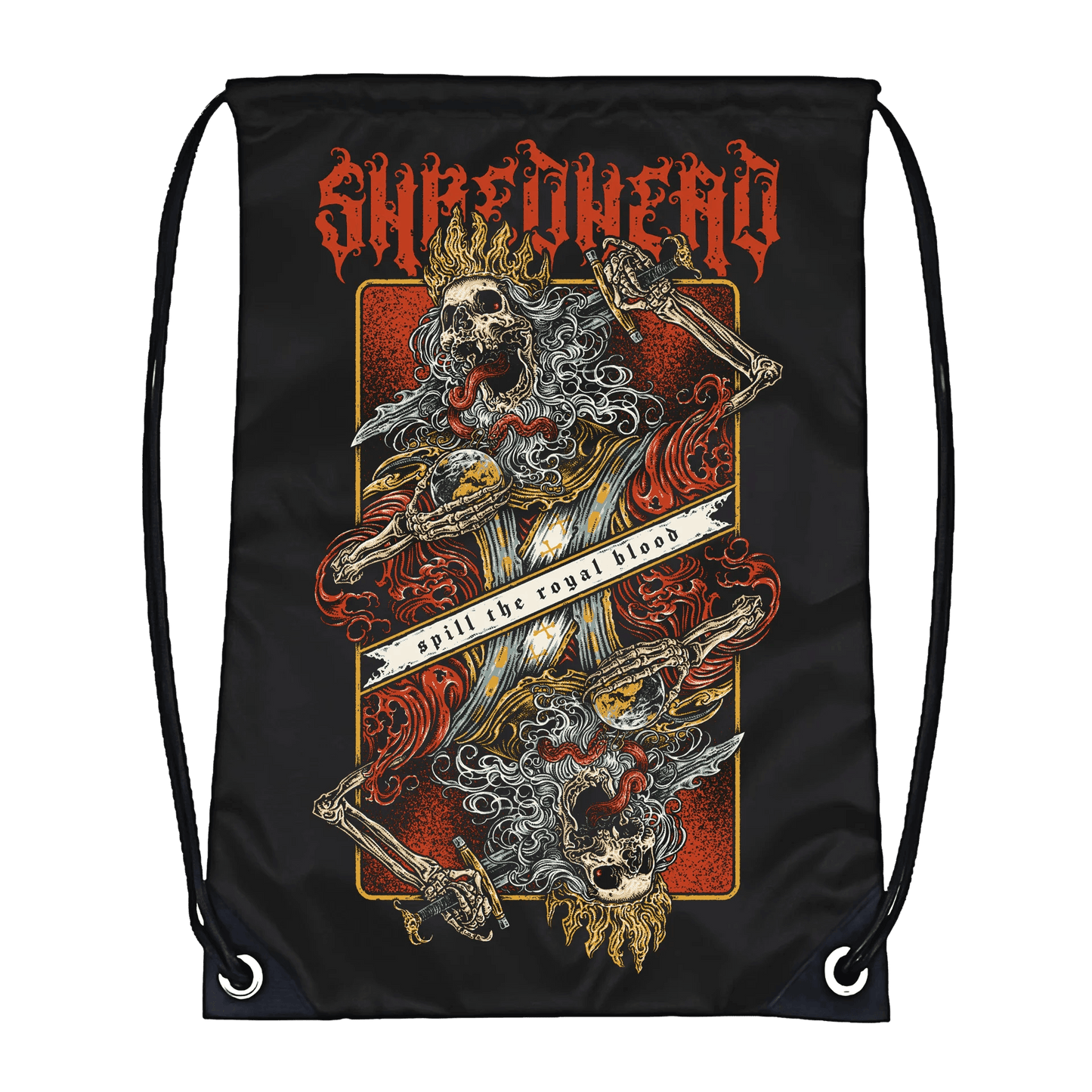 Wage War Drawstring Bag